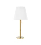 Hudson Valley - MDSL513-AGB - Dorset 28.5" Table Lamp by Hudson Valley