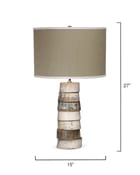 Jamie Young - 1STAC-TLHO - Stacked 27" Table Lamp by Jamie Young - Image 3