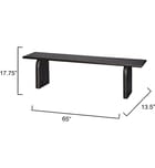 Jamie Young - Arc 65" Bench by Jamie Young - Image 3