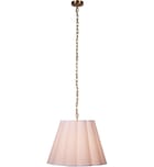 Jamie Young - 5SCAL-PEWH - Scalloped 24" Pendant by Jamie Young - Image 2