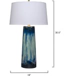 Jamie Young - 9BRUSHAQBL - Brushstroke 30.5" Table Lamp by Jamie Young - Image 3