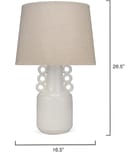 Jamie Young - 9CIRCWHC255C - Circus 26.5" Table Lamp by Jamie Young - Image 3