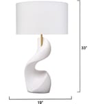 Jamie Young - 9COBRATLWH - Cobra 31.5" Table Lamp by Jamie Young - Image 3