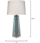Jamie Young - 9HOBNAILTEAL - Hobnail 34.5" Table Lamp by Jamie Young - Image 3
