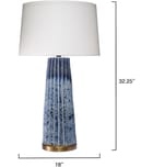 Jamie Young - Pleated 32.25" Table Lamp by Jamie Young - Image 3