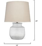 Jamie Young - 9TRACESMTLWH - Trace 26" Table Lamp by Jamie Young - Image 3