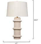 Jamie Young - 9TROUSDATLCR - Trousdale 29.5" Table Lamp by Jamie Young - Image 3