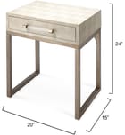 Lifestyle by JY - Kain 24" Side Table by Lifestyle by JY - Image 5