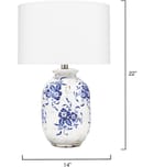 Lifestyle by JY - LSRUTHWHBL - Ruth 22" Table Lamp by Lifestyle by JY - Image 3