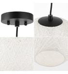 Jonathan Y - JYL1135A - Lacey 16" Pendant by Jonathan Y - Image 5
