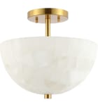 Jonathan Y - JYL1205A - Celine 11.88" Semi-Flush Mount by Jonathan Y - Image 6