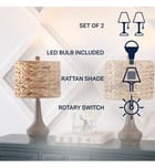 Jonathan Y - JYL4051A-SET2 - Theodore 21" Table Lamp (Set of 2) by Jonathan Y - Image 4