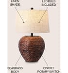 Jonathan Y - Alaro 24.5" Table Lamp by Jonathan Y - Image 7