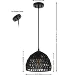 Jonathan Y - Campana 10.25" Pendant by Jonathan Y - Image 10