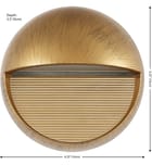Jonathan Y - Orbe 6.25" Outdoor Wall Sconce by Jonathan Y - Image 3
