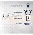 Jonathan Y - JYL7903A - Virginia 42.75" Bath Vanity Light by Jonathan Y - Image 8