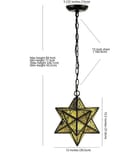 Jonathan Y - Stella 12" Pendant by Jonathan Y - Image 2