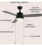 Jonathan Y - JYL9725A - Blair 42" Ceiling Fan by Jonathan Y - Image 7
