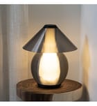 Jonathan Y - Opal 13" Table Lamp by Jonathan Y