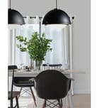 Justice Design Group - FSN-4003-OPAL-MBBR - Hemisphere 19" Pendant by Justice Design Group - Image 2