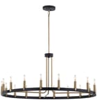 Justice Design Group - NSH-8045-MBBR - Clayton 42" Chandelier by Justice Design Group