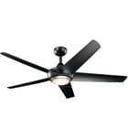 Kichler - 330089SBK - Kapono 14.75" Ceiling Fan by Kichler - Image 3
