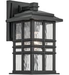 Kichler - 49829BKT - Beacon 12" Outdoor Wall Sconce by Kichler