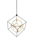 Kuzco - CH19234-BK/AN - Monza 39.375" Pendant by Kuzco