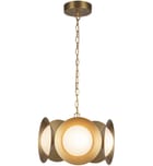 Kuzco - CH77916-BG/OP-UNV - Cleo 16" Chandelier by Kuzco - Image 2