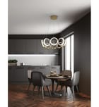 Kuzco - Oros 29.125" Chandelier by Kuzco - Image 3