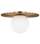 Alora Mood - Plume 11.875" Flush Mount by Alora Mood - Image 2