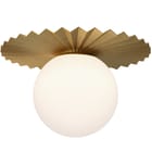 Alora Mood - Plume 13.875" Flush Mount by Alora Mood
