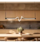 Kuzco - LP95354-BK - Cursive 54" Pendant by Kuzco - Image 2