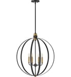 Lark - 83034BK - Cirque 24" Chandelier by Lark - Image 3