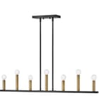 Lark - 83156BK - Lazlo 40" Chandelier by Lark