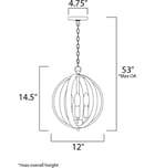 Maxim Lighting - 10030BK - Provident 12" Pendant by Maxim Lighting - Image 5