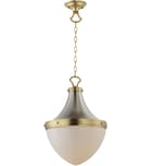 Maxim Lighting - 10386WTSNSBR - Conrad 15" Pendant by Maxim Lighting
