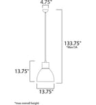 Maxim Lighting - Cora 13.75" Pendant by Maxim Lighting - Image 10