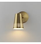 Maxim Lighting - 11431NAB - Helsinki 8" Wall Sconce by Maxim Lighting - Image 3