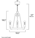 Maxim Lighting - Haven 18.5" Chandelier by Maxim Lighting - Image 2
