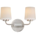Maxim Lighting - 12692WTSN - Durham 13.75-Inch Wall Sconce by Maxim Lighting