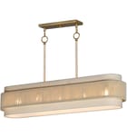 Maxim Lighting - 12815OFNAB - Seacliff 42" Pendant by Maxim Lighting