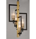 Maxim Lighting - 16114CLBKAB - Flambeau 13" Chandelier by Maxim Lighting - Image 4