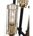 Maxim Lighting - 16114CLBKAB - Flambeau 13" Chandelier by Maxim Lighting - Image 7