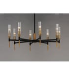 Maxim Lighting - 16128CLBKAB - Flambeau 33" Chandelier by Maxim Lighting - Image 3