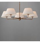Maxim Lighting - 18415OFWBR - Dunbridge 42-Inch Chandelier by Maxim Lighting - Image 2