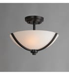 Maxim Lighting - Deven 14" Semi-Flush by Maxim Lighting - Image 2