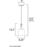Maxim Lighting - 20471CLPN - Centennial 6.3" Pendant by Maxim Lighting - Image 2