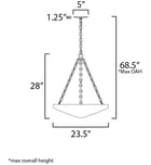 Maxim Lighting - 22456WTNAB - Artemis 23.5" Pendant by Maxim Lighting - Image 5