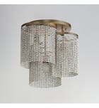 Maxim Lighting - 22463WWDGS - Fontaine 17" Flush Mount by Maxim Lighting - Image 3